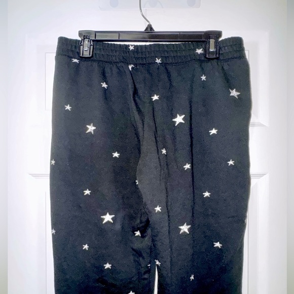 PJ Salvage Embroidered star Sleep Jogger Pants. Size M. GUC - Picture 5 of 11